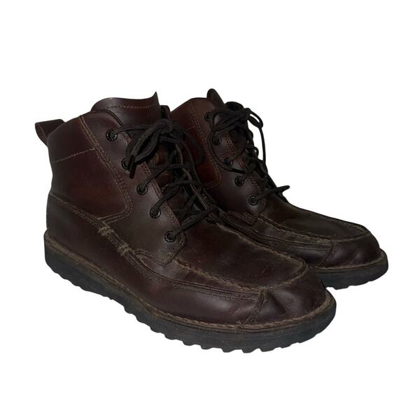 RED WING IRISH SETTER men’s classic leather lace up boots worn once 10.5D main image 4